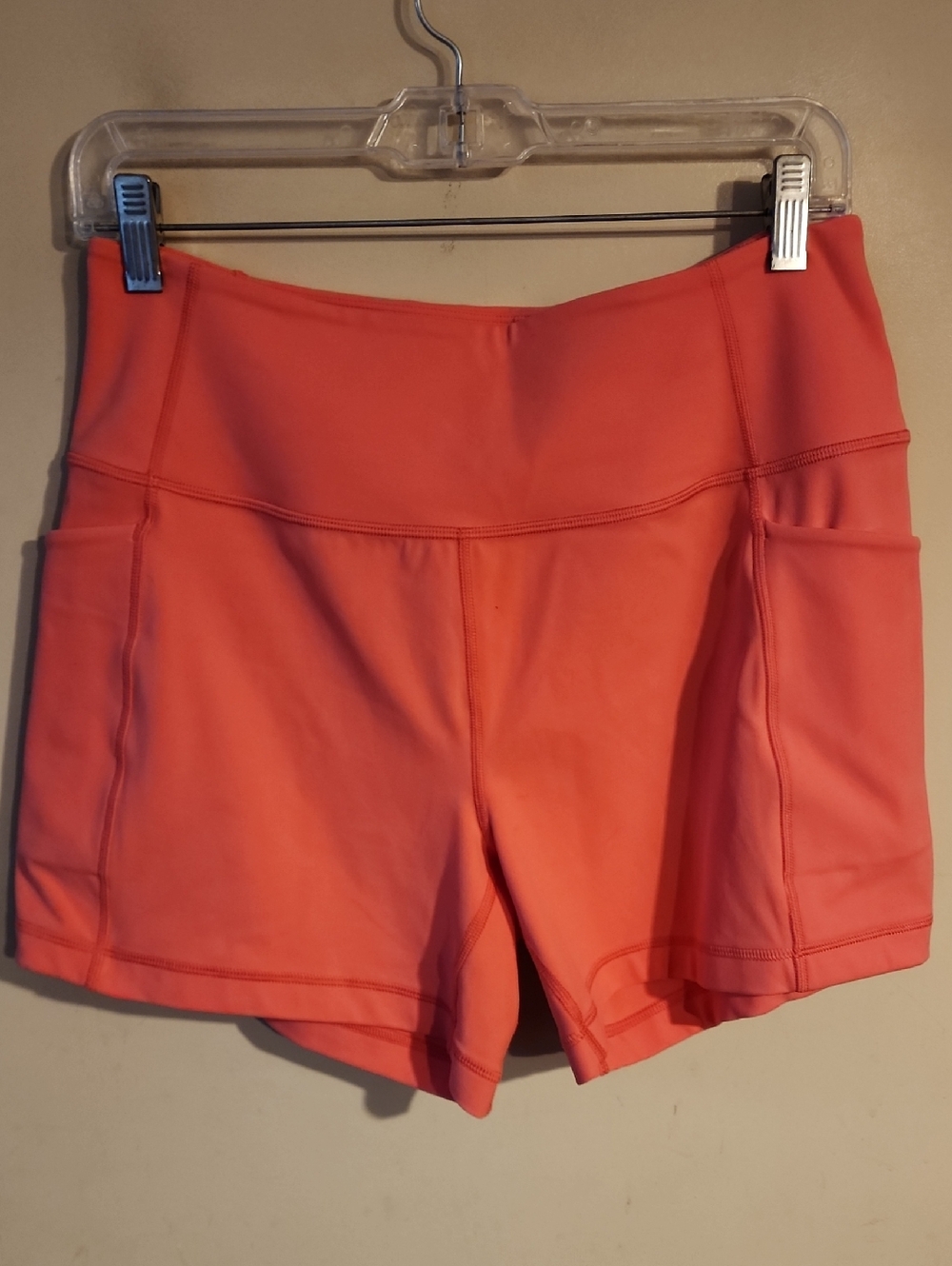 Duluth Trading Co Coral Performance Shorts with Side Pockets